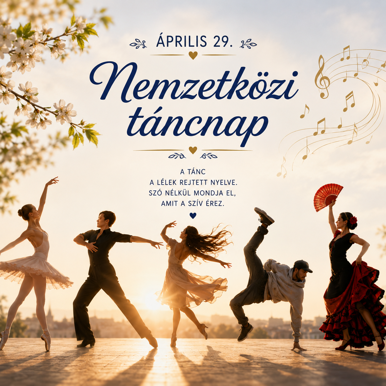 Április 29 - Nemzetközi táncnap
