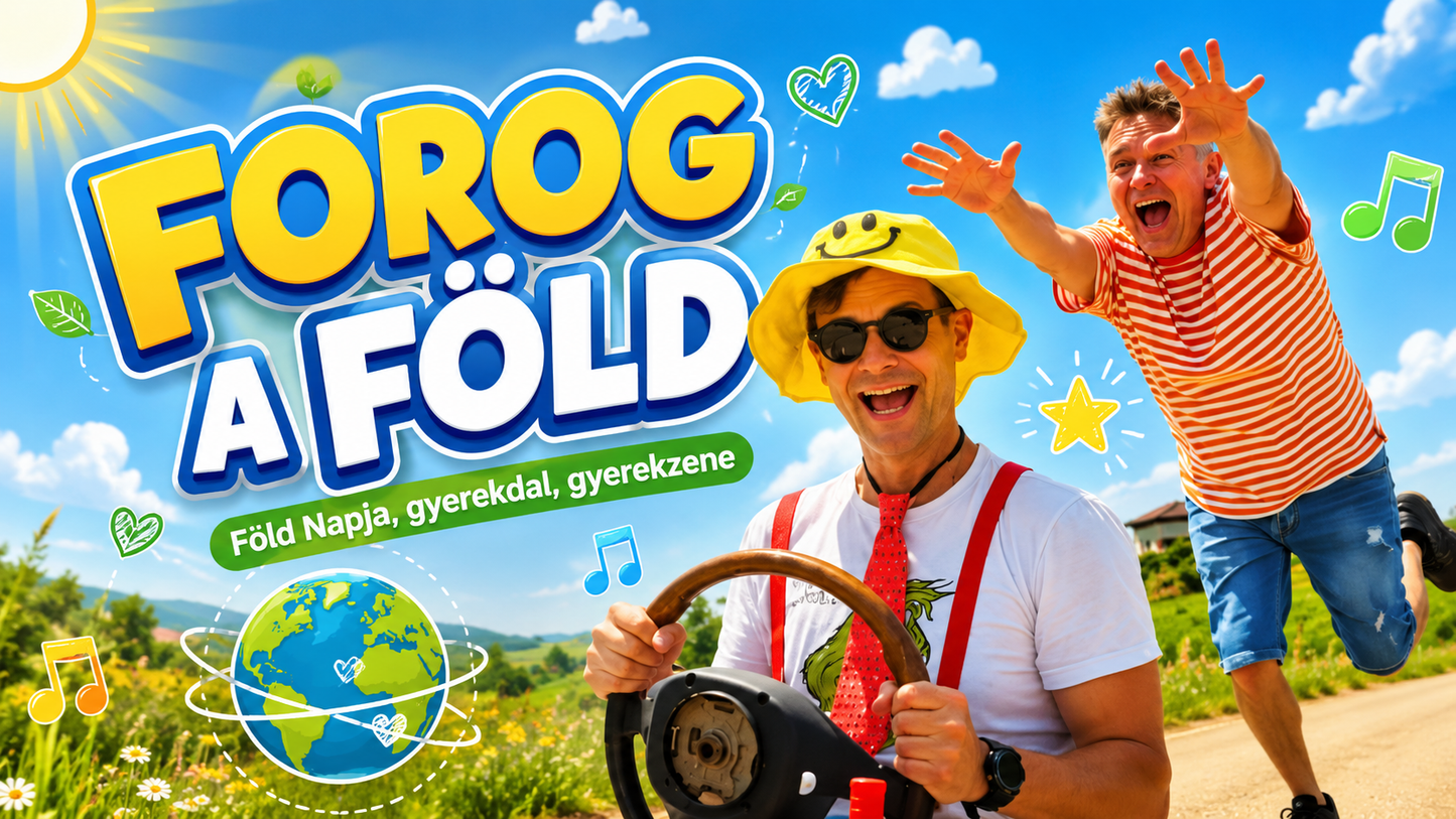 Tilu és Én - Forog a Föld (Föld Napja, gyerekdal, gyerekzene)