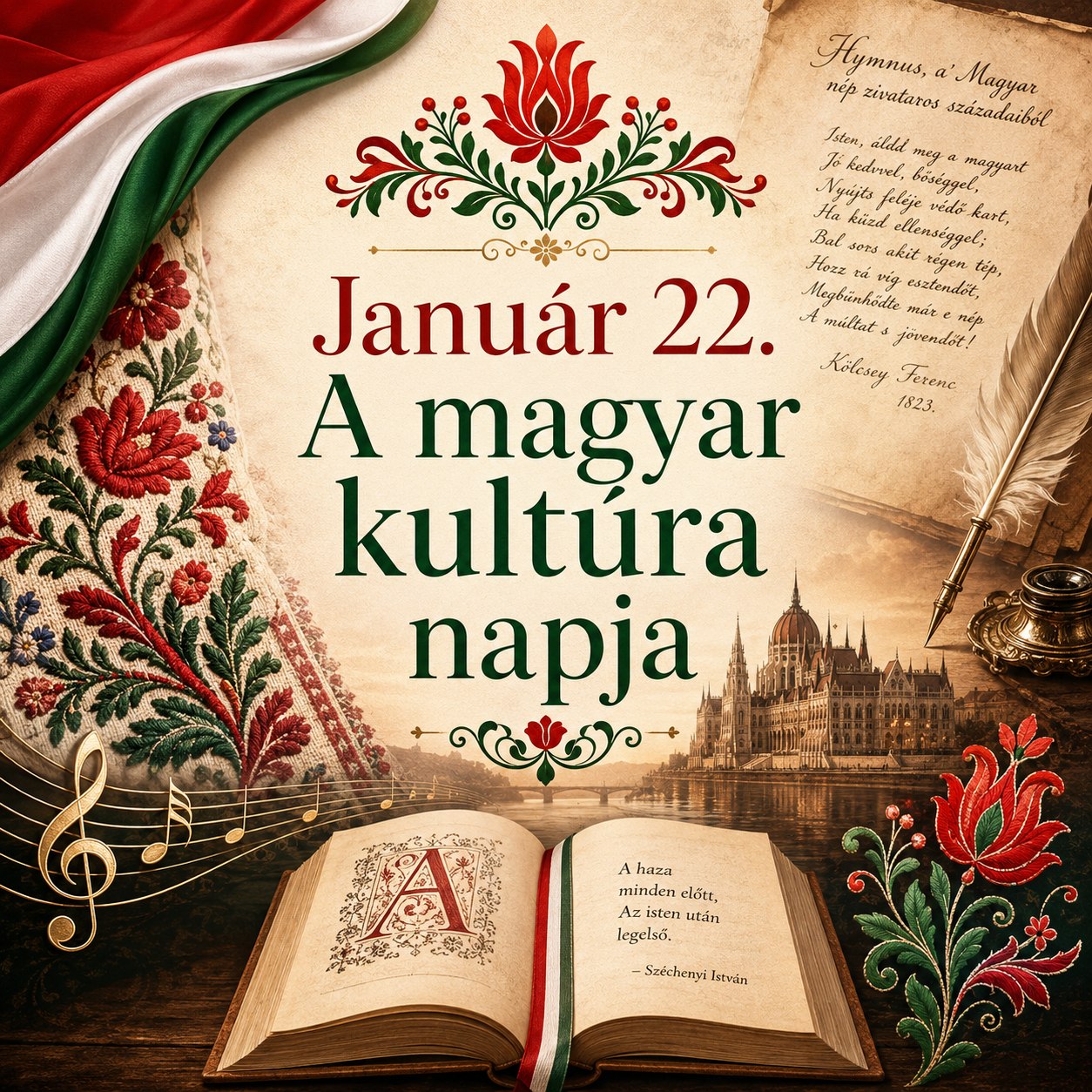 Január 22 - A magyar kultúra napja