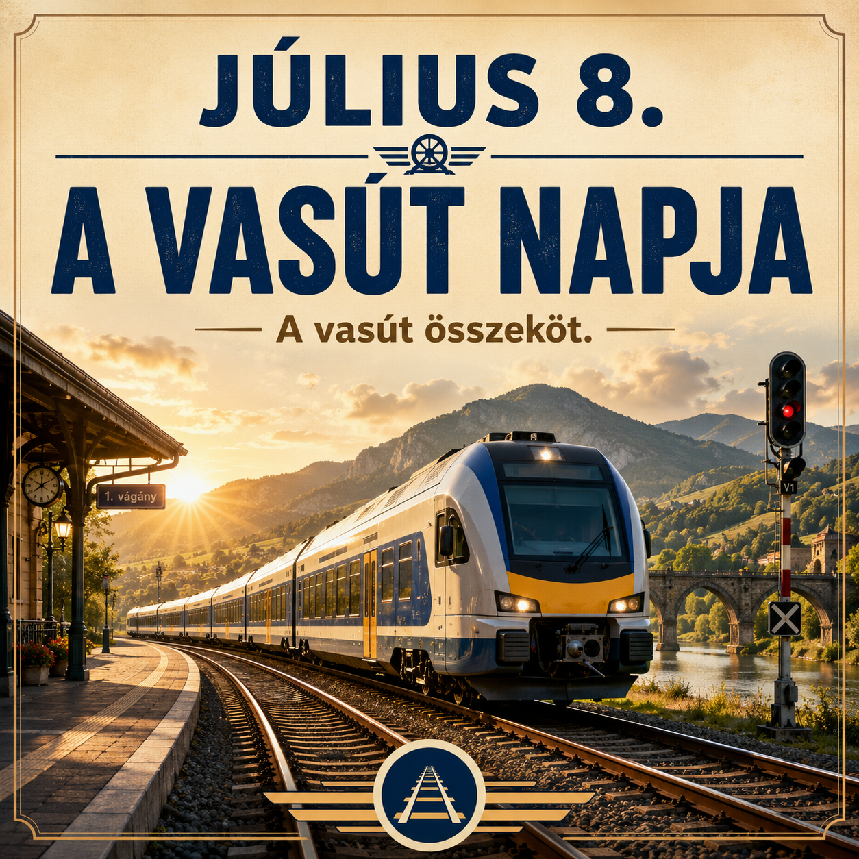 Július 8 – A vasút napja