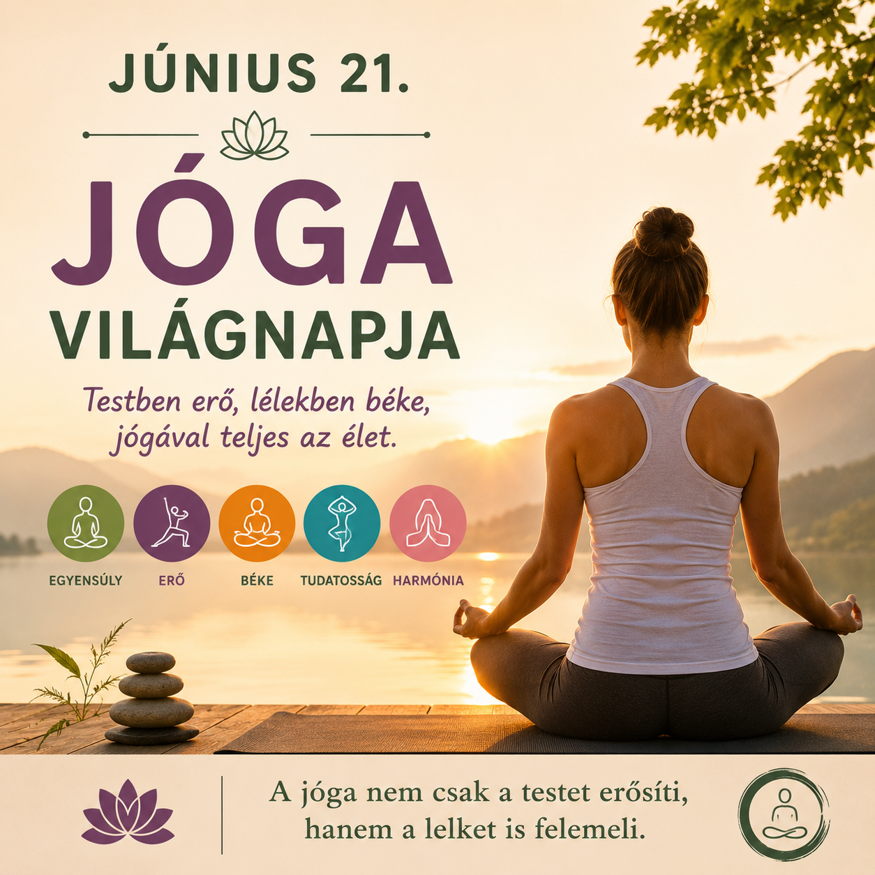 Június 21 – Jóga világnapja