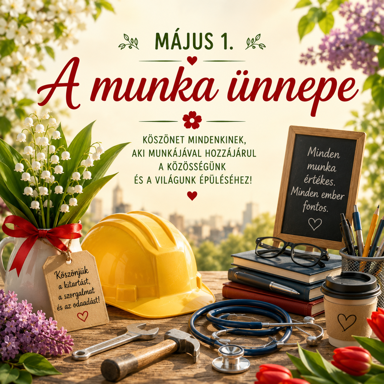 Május 1 - A munka ünnepe, majális