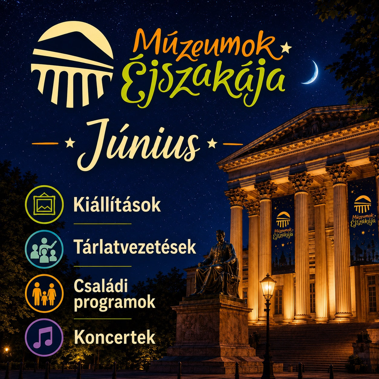 Június – Múzeumok Éjszakája
