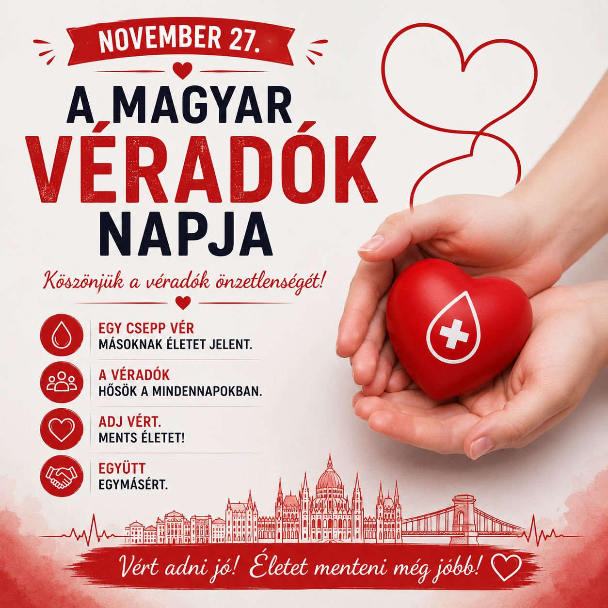 November 27 – A magyar véradók napja