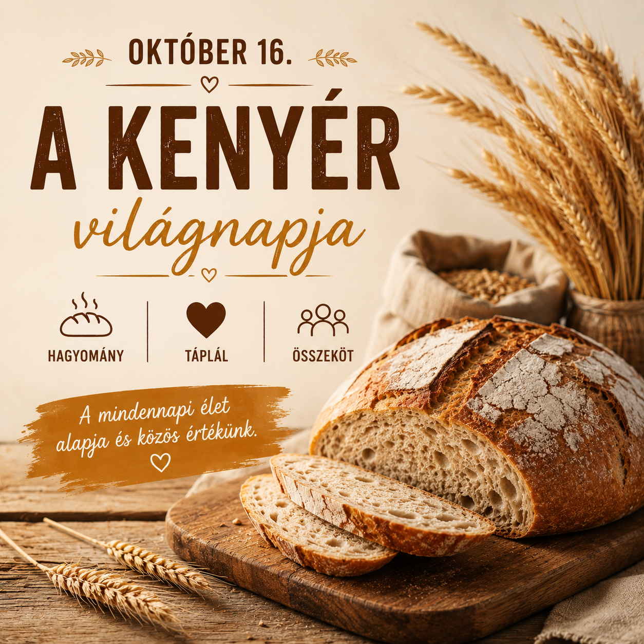 Október 16 – A kenyér világnapja