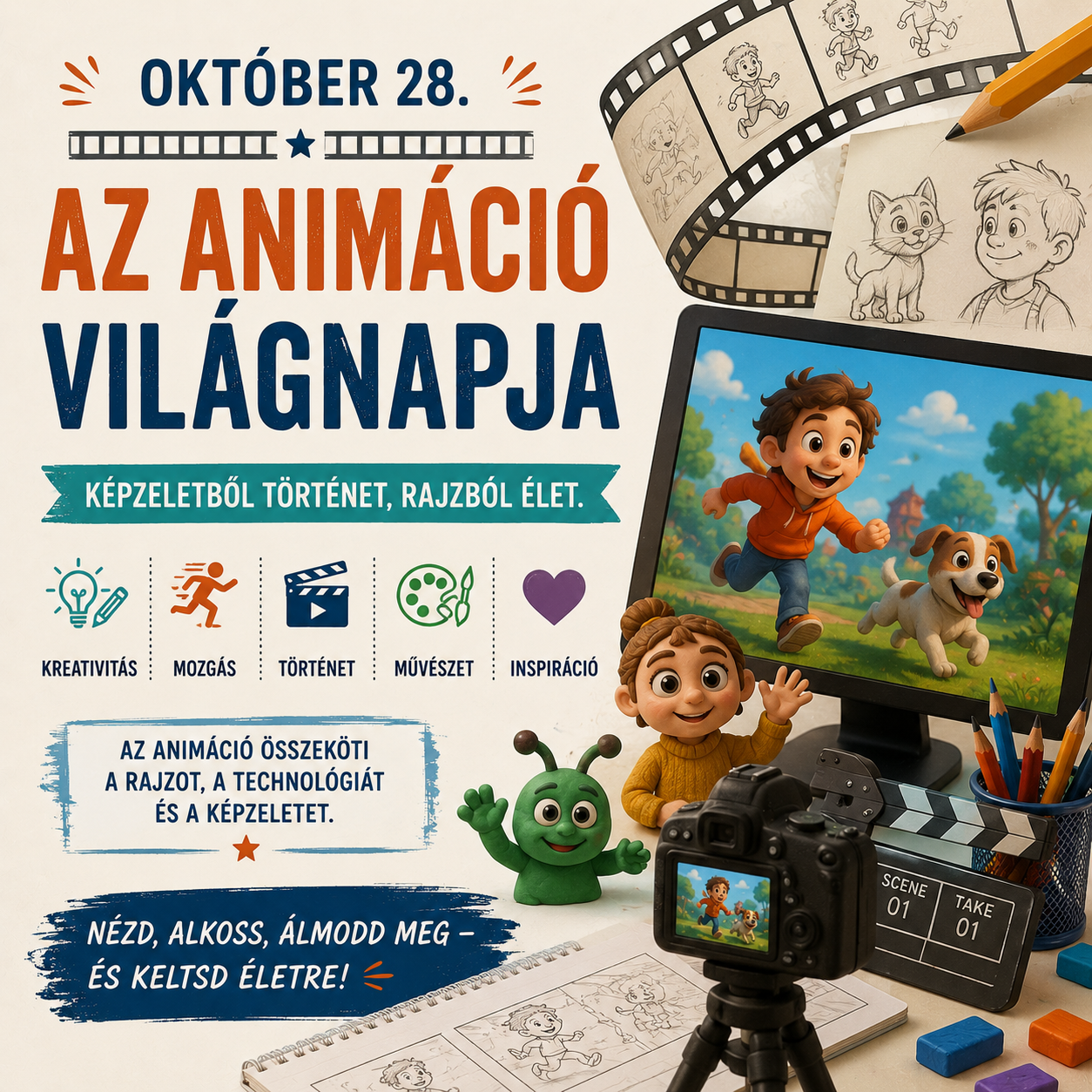 Október 28 – Az animáció világnapja