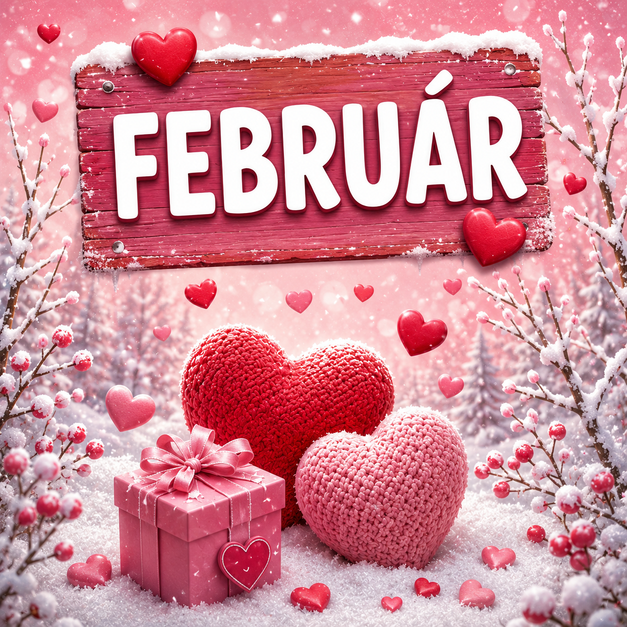 Február