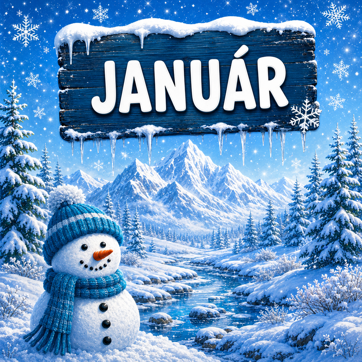 Január