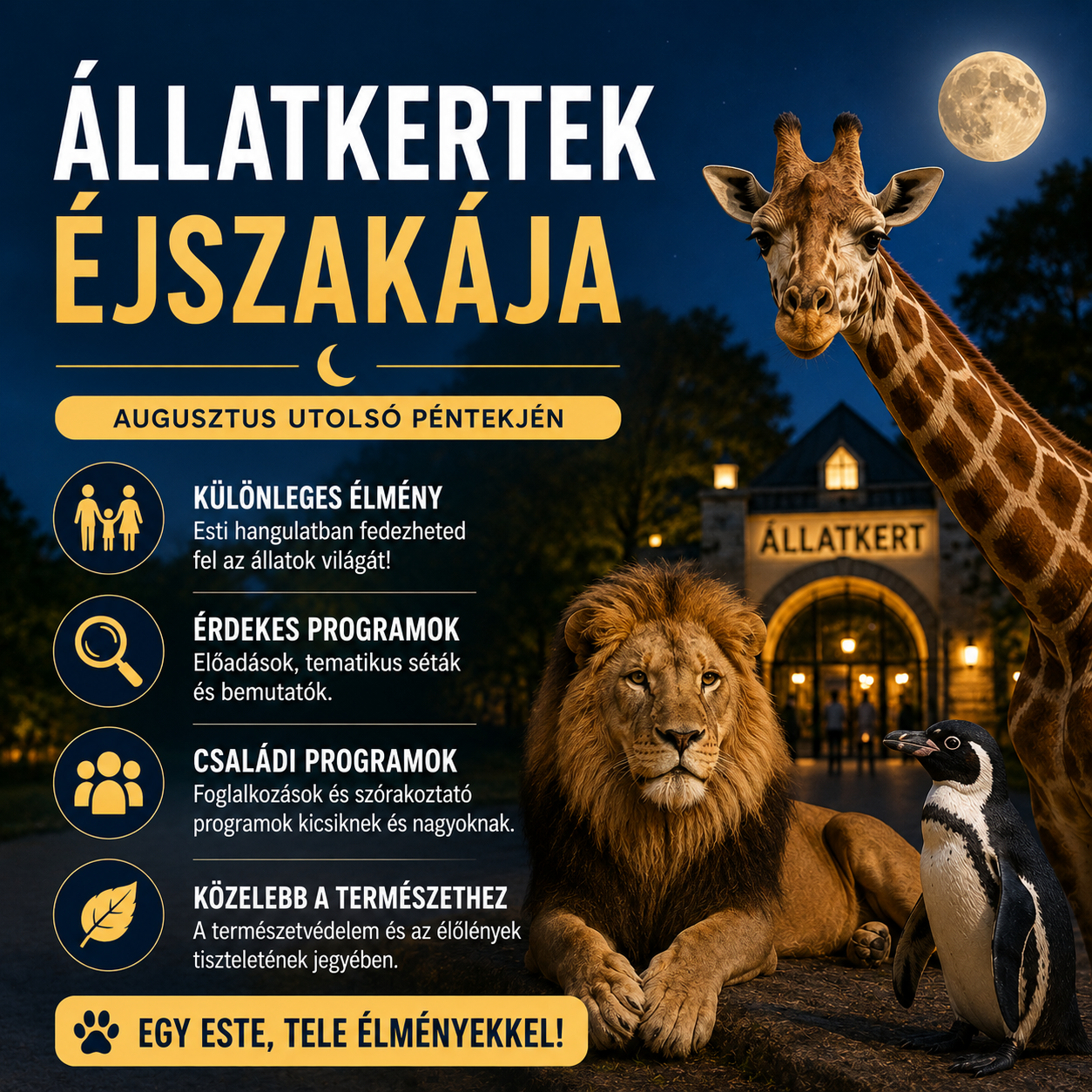 Állatkertek éjszakája