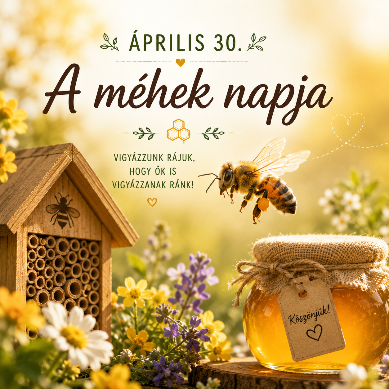 Április 30 - A méhek napja