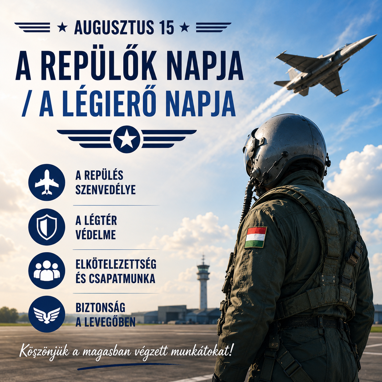 Augusztus 15 – A repülők napja / A légierő napja