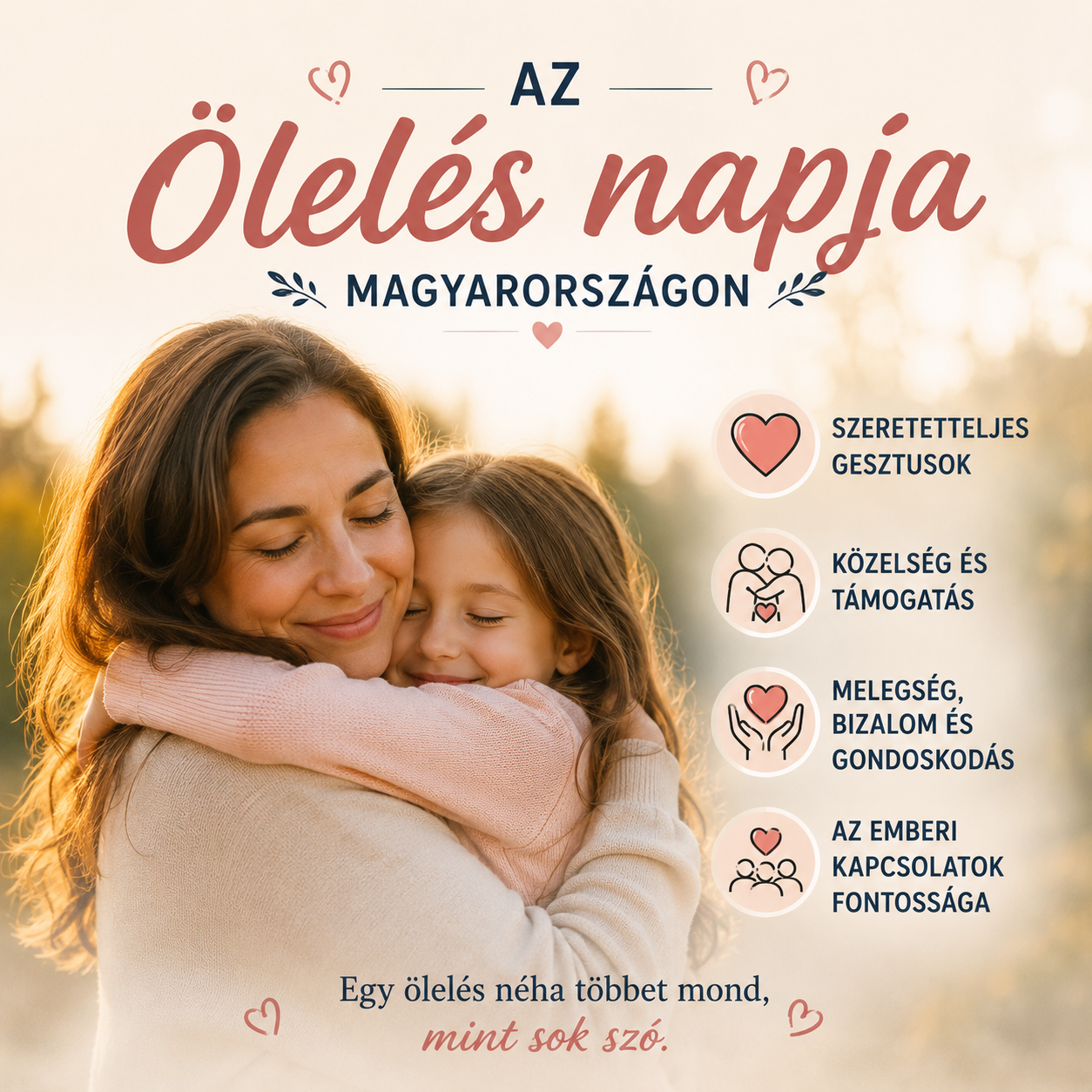 Az ölelés napja Magyarországon