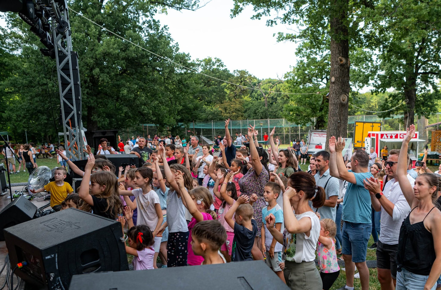Vidám gyerekkoncert a Beszterce-Naszód Megyei Magyar Napokon