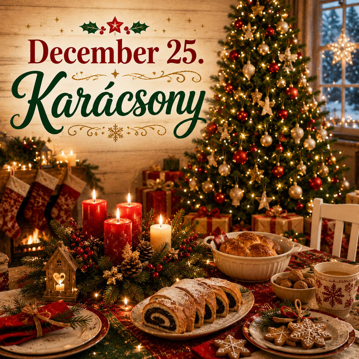 December 25 - Karácsony