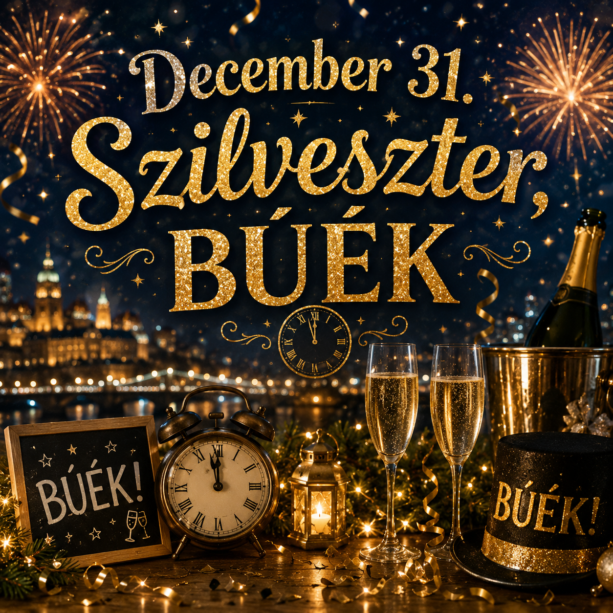 December 31 - Szilveszter, BÚÉK