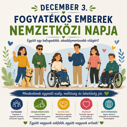 December 3 – Fogyatékos emberek nemzetközi napja