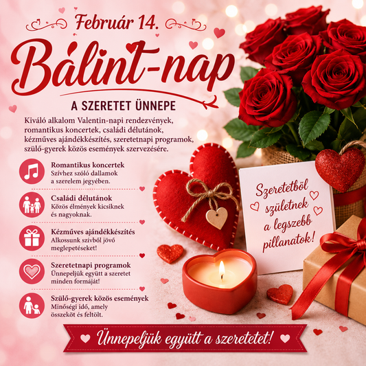 Február 14 - Bálint-nap, Valentin-nap