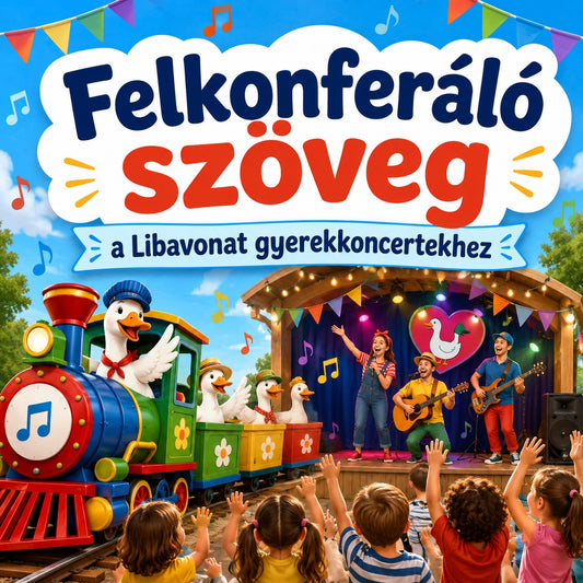 Felkonferáló szöveg a Libavonat gyerekkoncertekhez