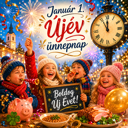 Január 1 - Újév ünnepnap