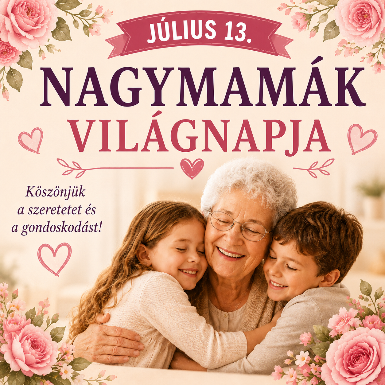 Július 13 – Nagymamák világnapja