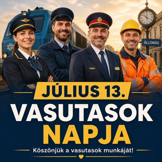 Július 13 – Vasutasok napja
