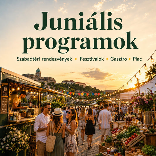 Juniális programok, szabadtéri rendezvények, fesztiválok