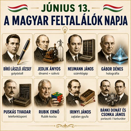 Június 13 – A magyar feltalálók napja