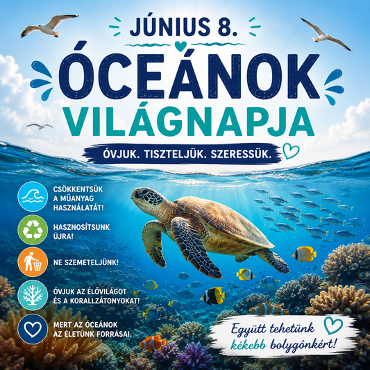 Június 8 - Óceánok világnapja