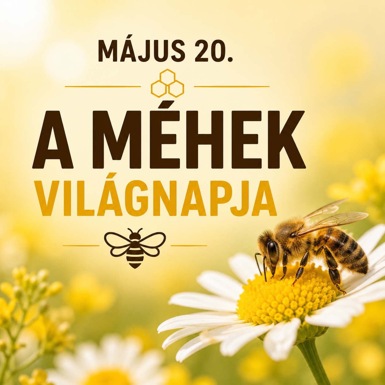 Május 20 - A méhek világnapja