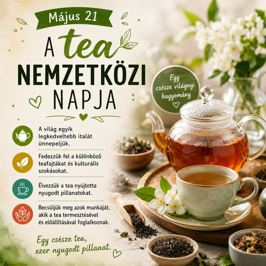 Május 21 – A tea nemzetközi napja