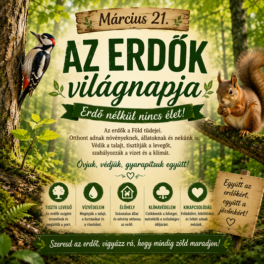 Március 21 - Az erdők világnapja