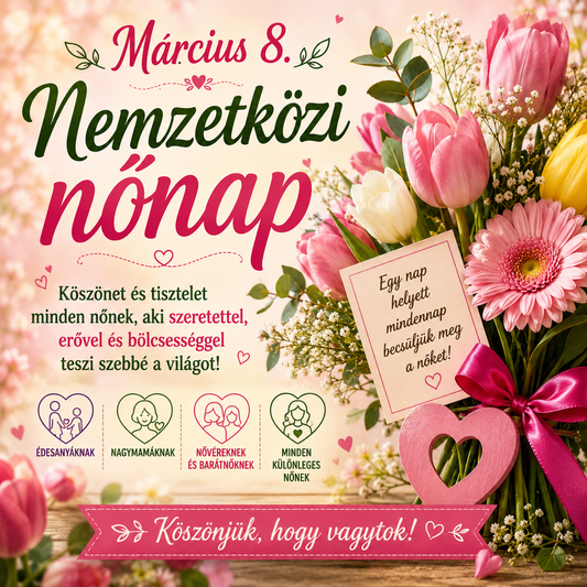 Március 8 - Nemzetközi nőnap