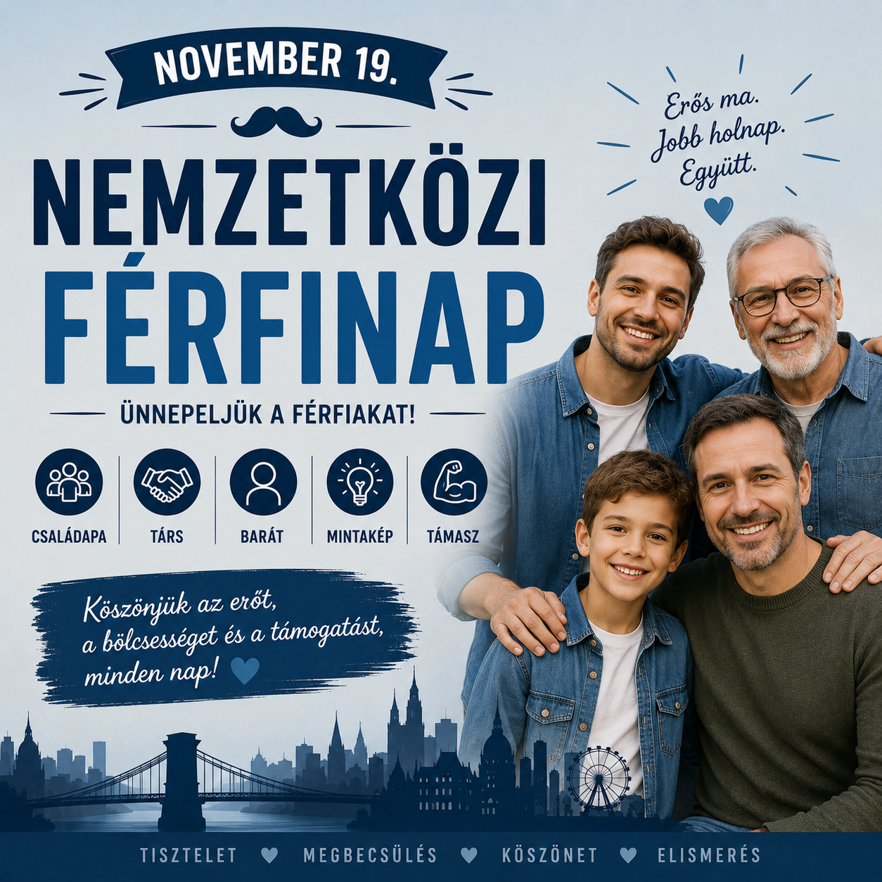 November 19 – Nemzetközi férfinap