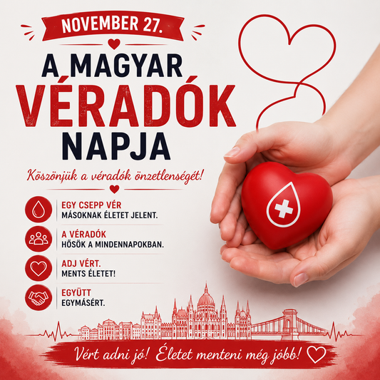 November 27 – A magyar véradók napja