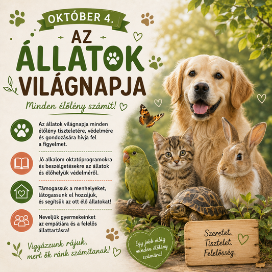 Október 4 – Az állatok világnapja