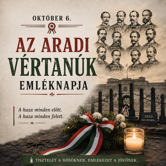 Október 6 – Az aradi vértanúk emléknapja