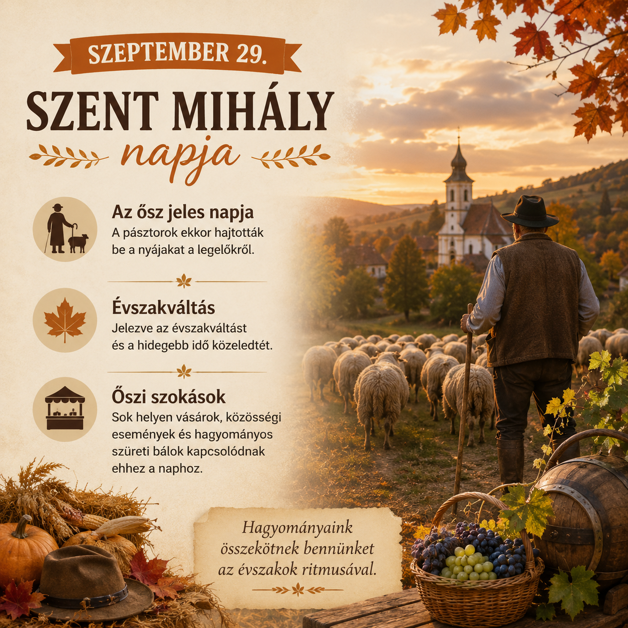 Szeptember 29 – Szent Mihály napja