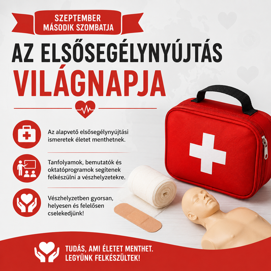 Szeptember második szombatja – Az elsősegélynyújtás világnapja