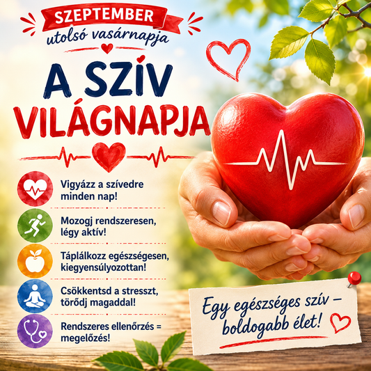 Szeptember utolsó vasárnapja – A szív világnapja