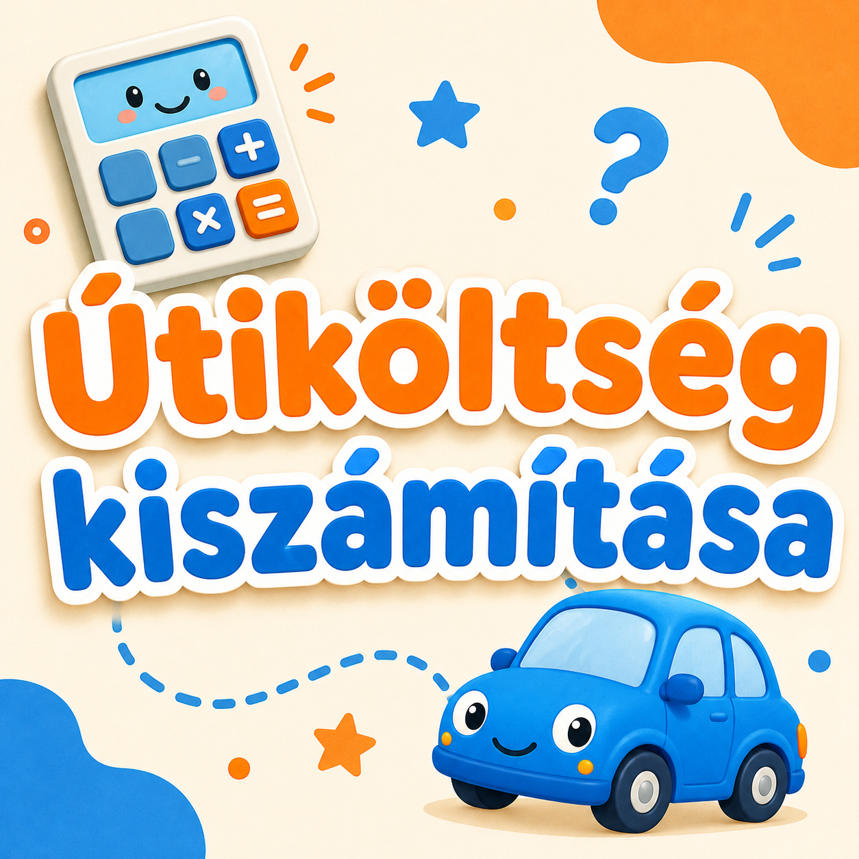Útiköltség kiszámítása
